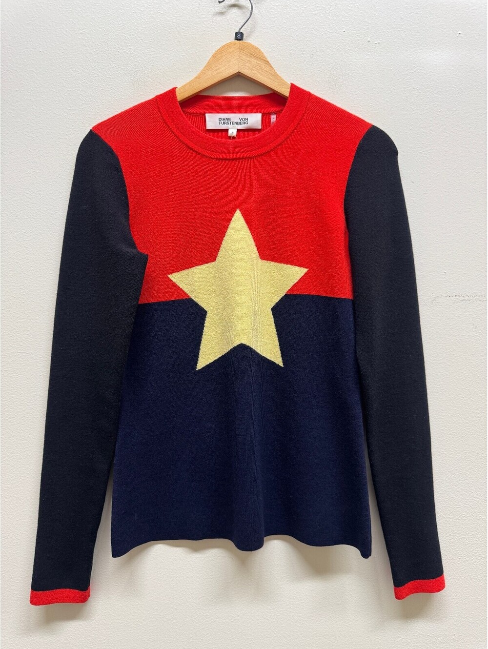 Diane Von Furstenburg star sweater